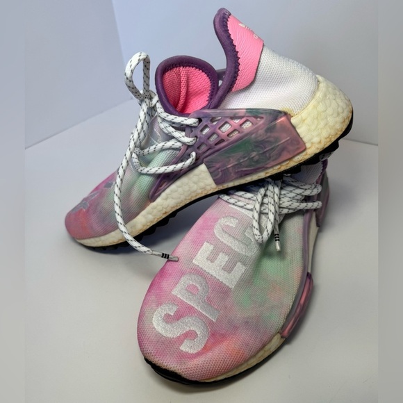 adidas Human Race NMD Pharrell Holi Festival (Pink Glow) Mens 7 woman’s 8.5/9 main image 4